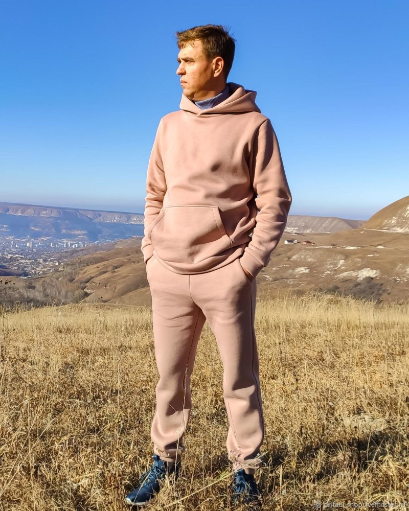 Худи костюм мужской
