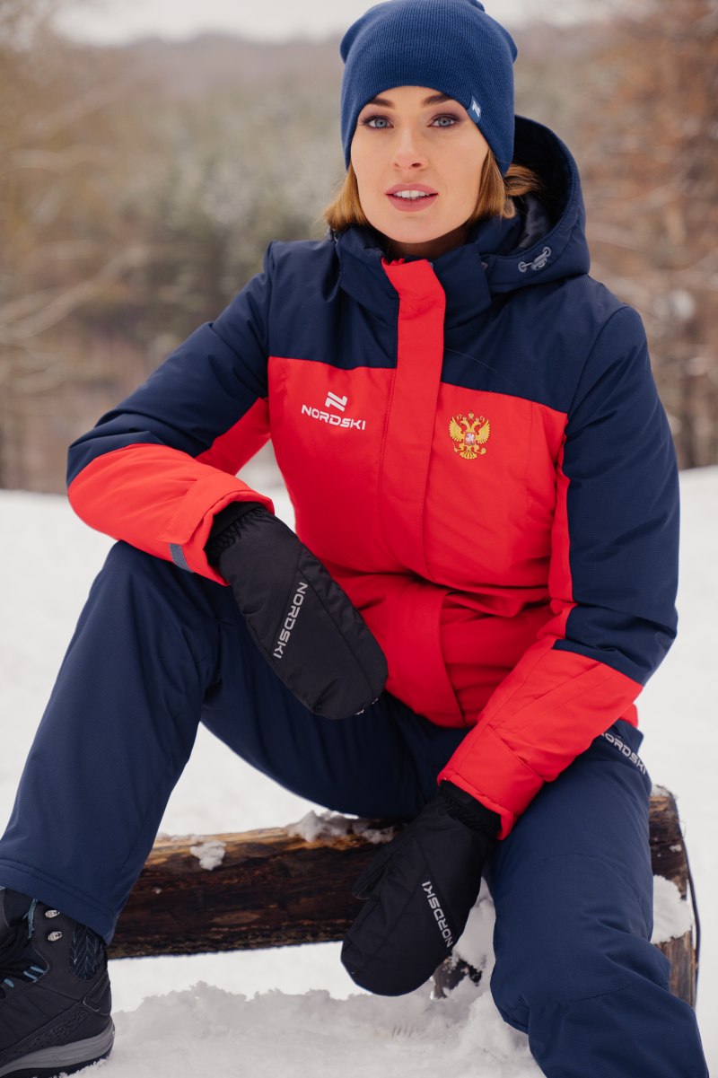 Утепленная куртка Nordski Mount Dark Blue/Red