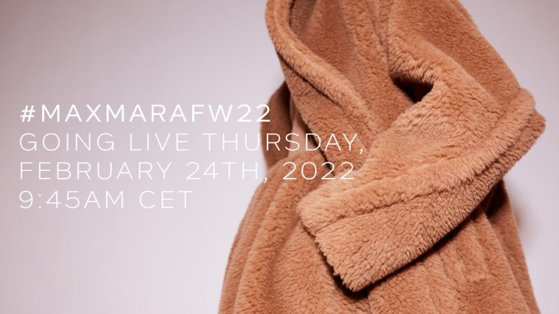 Max Mara зима 2022