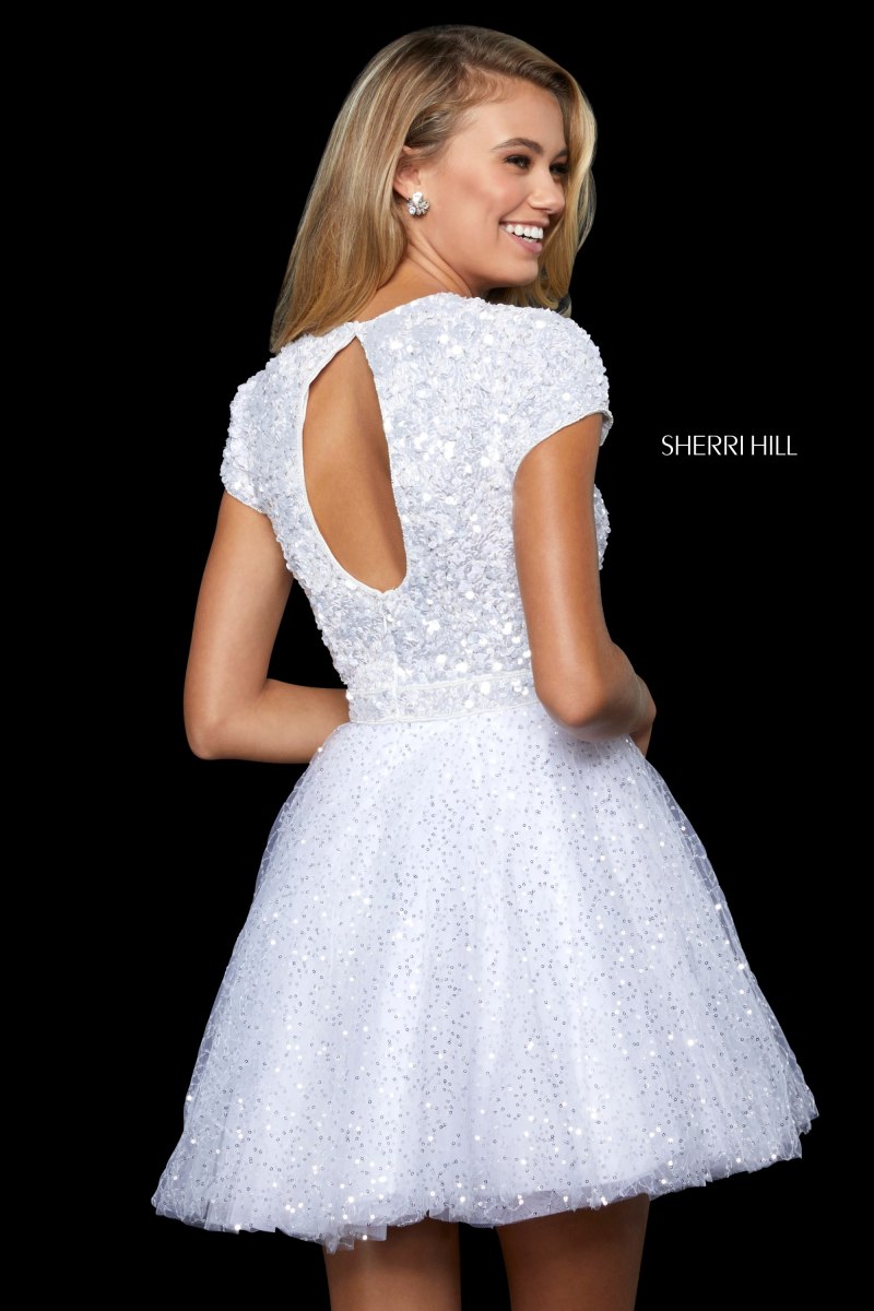Sherri Hill золотое платье
