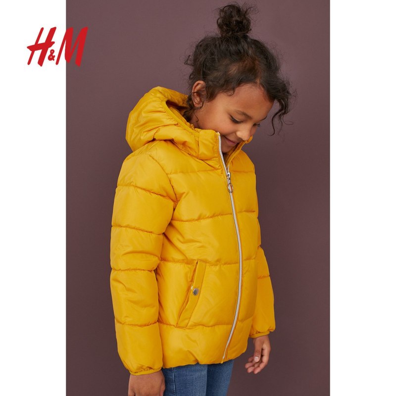 Куртка детская h&m желтая
