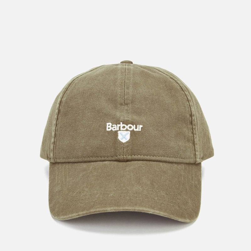 Бежевая кепка Barbour