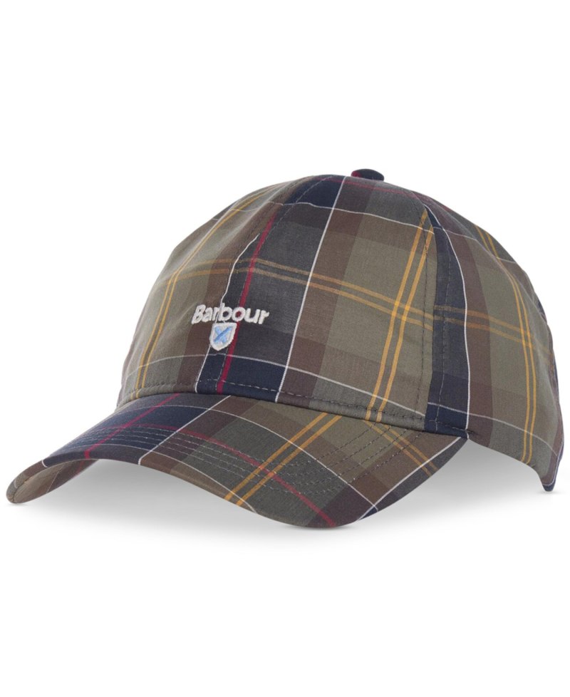 Кепка Barbour клетчатая