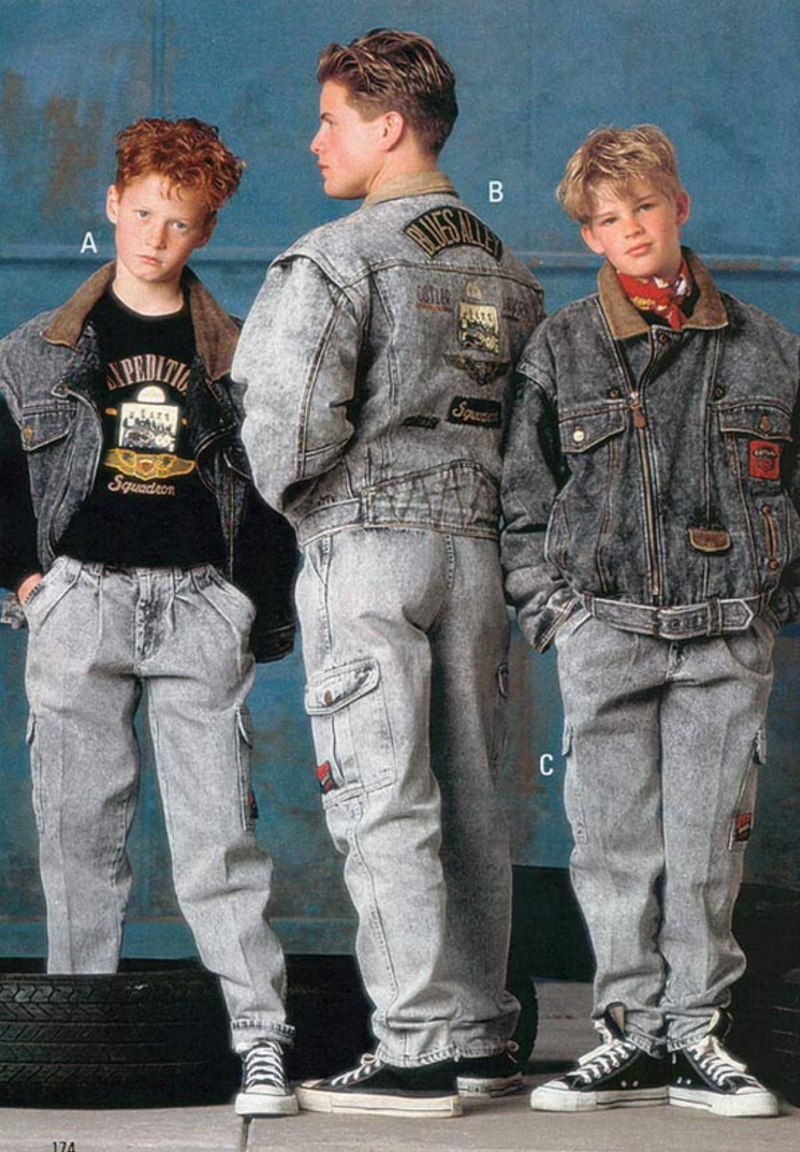 Мода мужская 80-90е