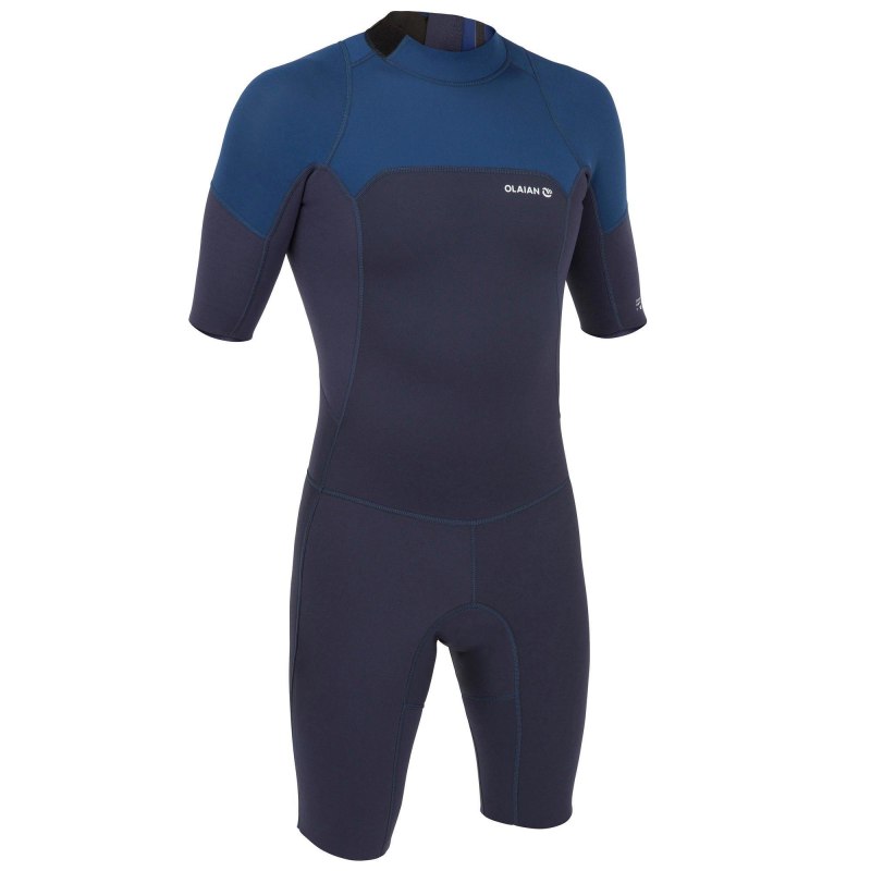 Гидрокостюм для серфинга неопреновый мужской Shorty 500 OLAIAN Х Decathlon