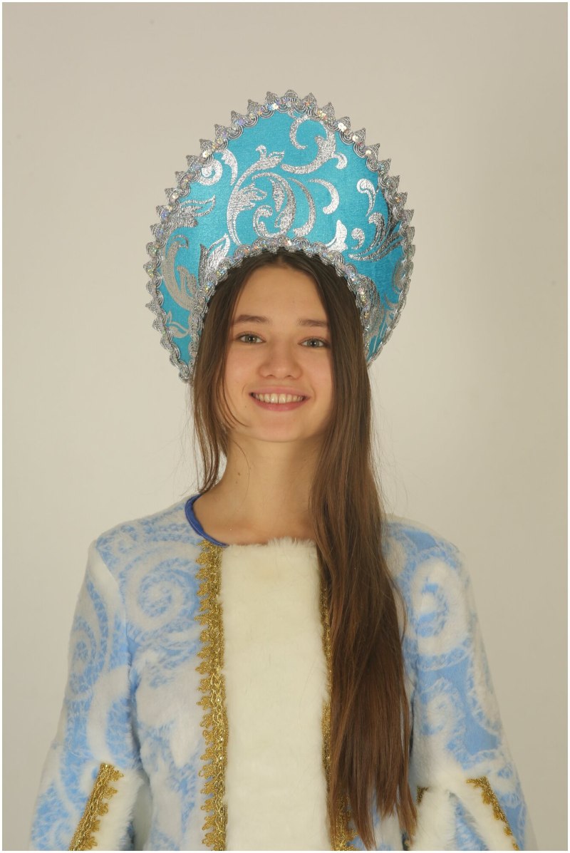 Кокошник "Снегурочка"