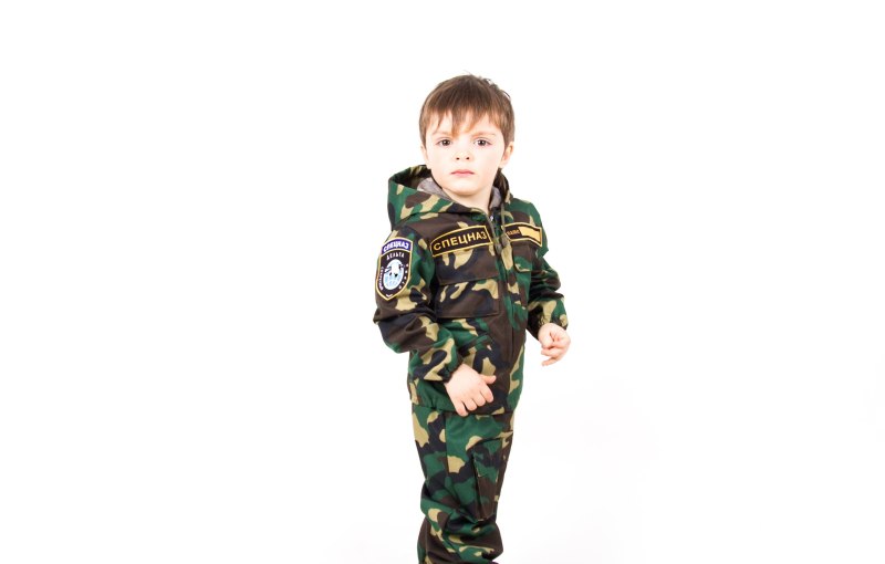 Военный камуфляж детский