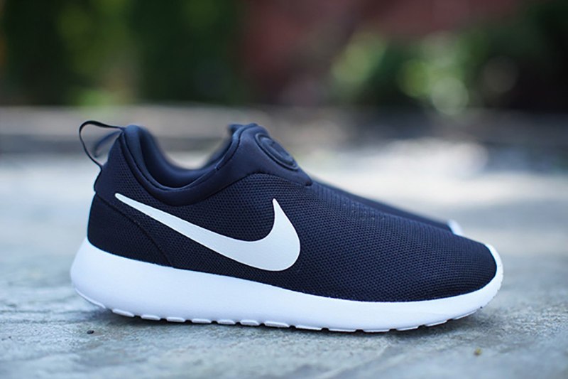 Nike Roshe Run мужские черные