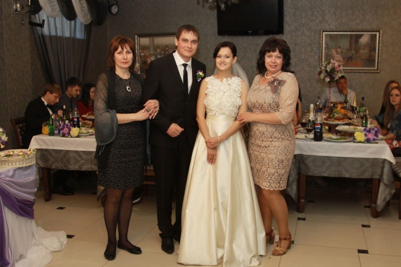 Родители на свадьбе одежда