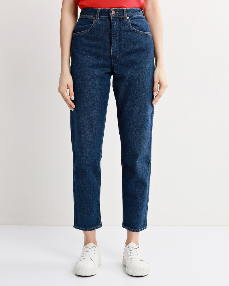 Джинсы Wrangler mom straight