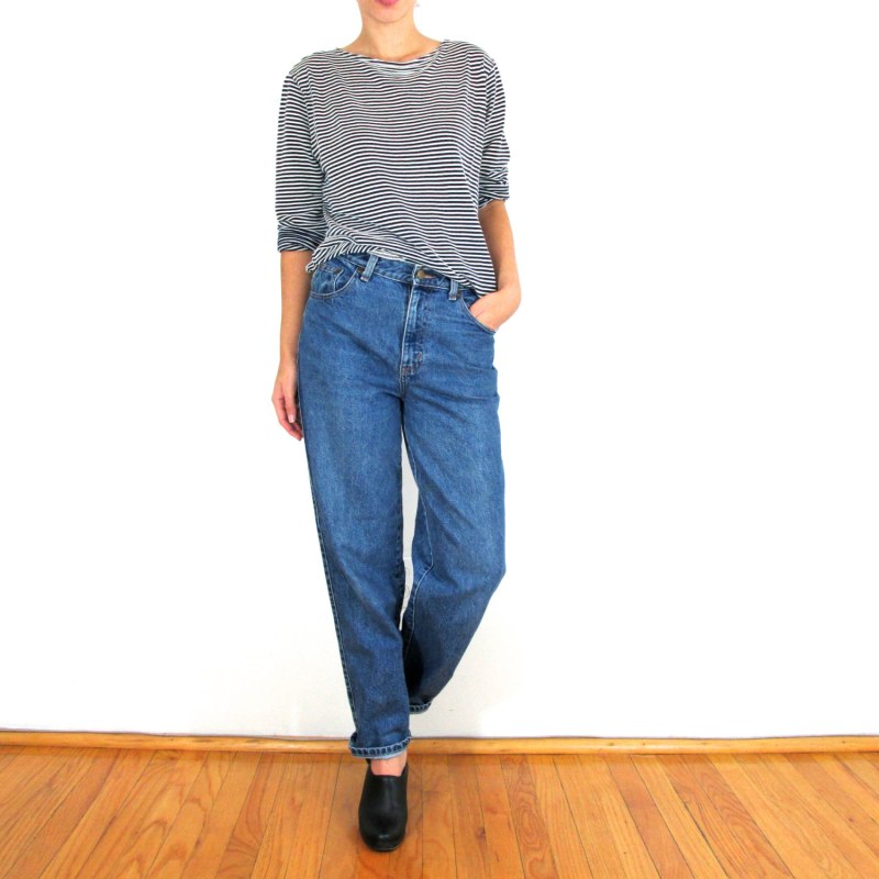 Mom Loose Fit джинсы