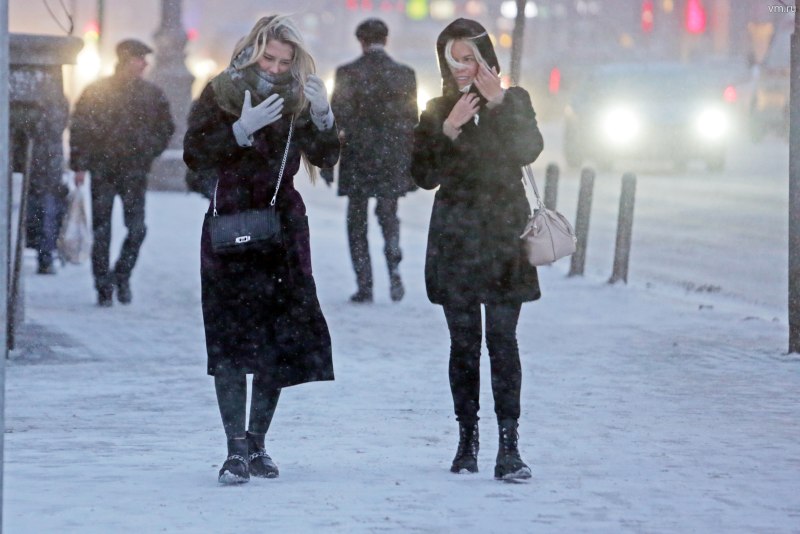 Как одеваются в Москве зимой