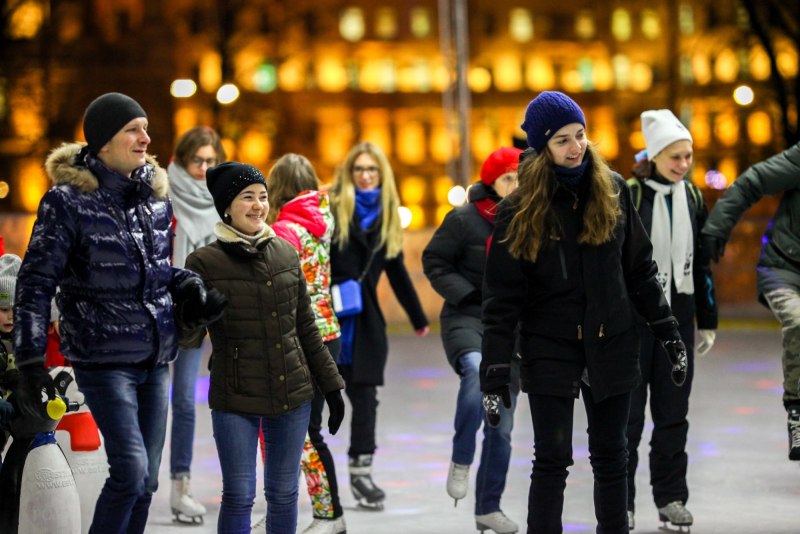 Каток Эрмитаж в Москве