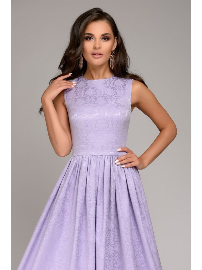 Платье расклешенное 1001dress Лавандовое