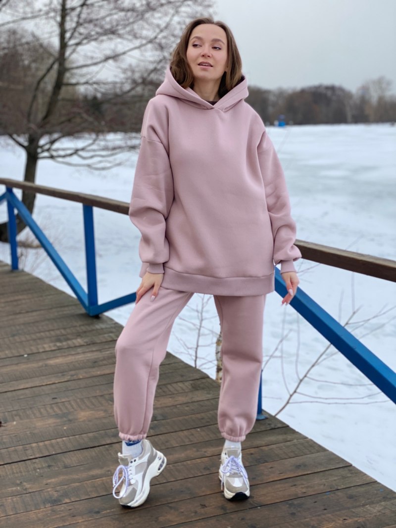 Спортивный костюм из футера женский