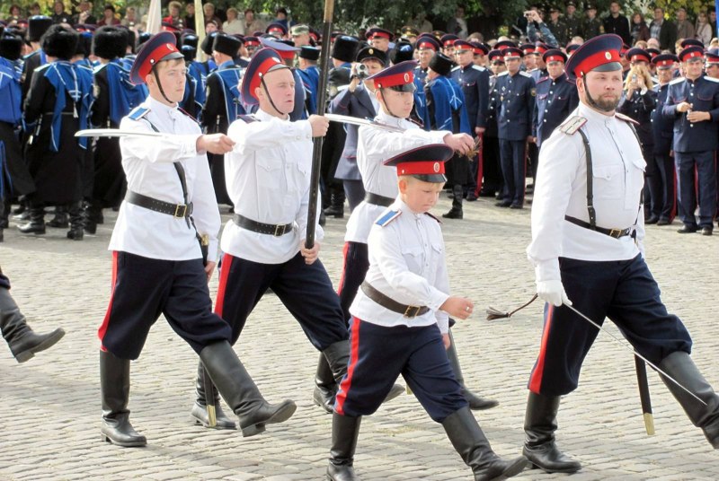 Казаческая форма донских Казаков