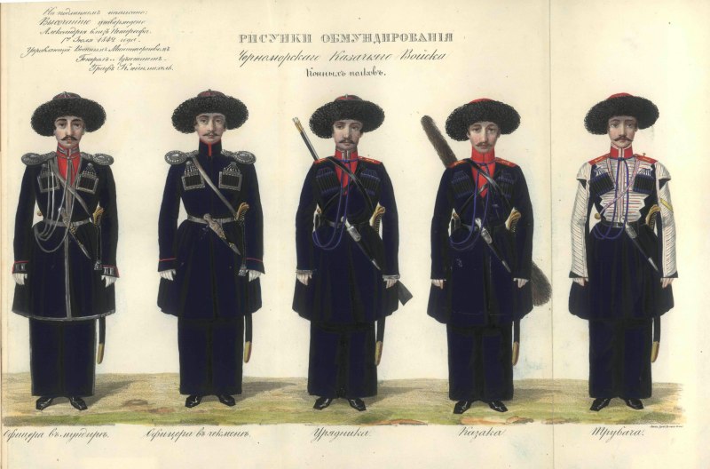 Форма Казаков России до 1917 года
