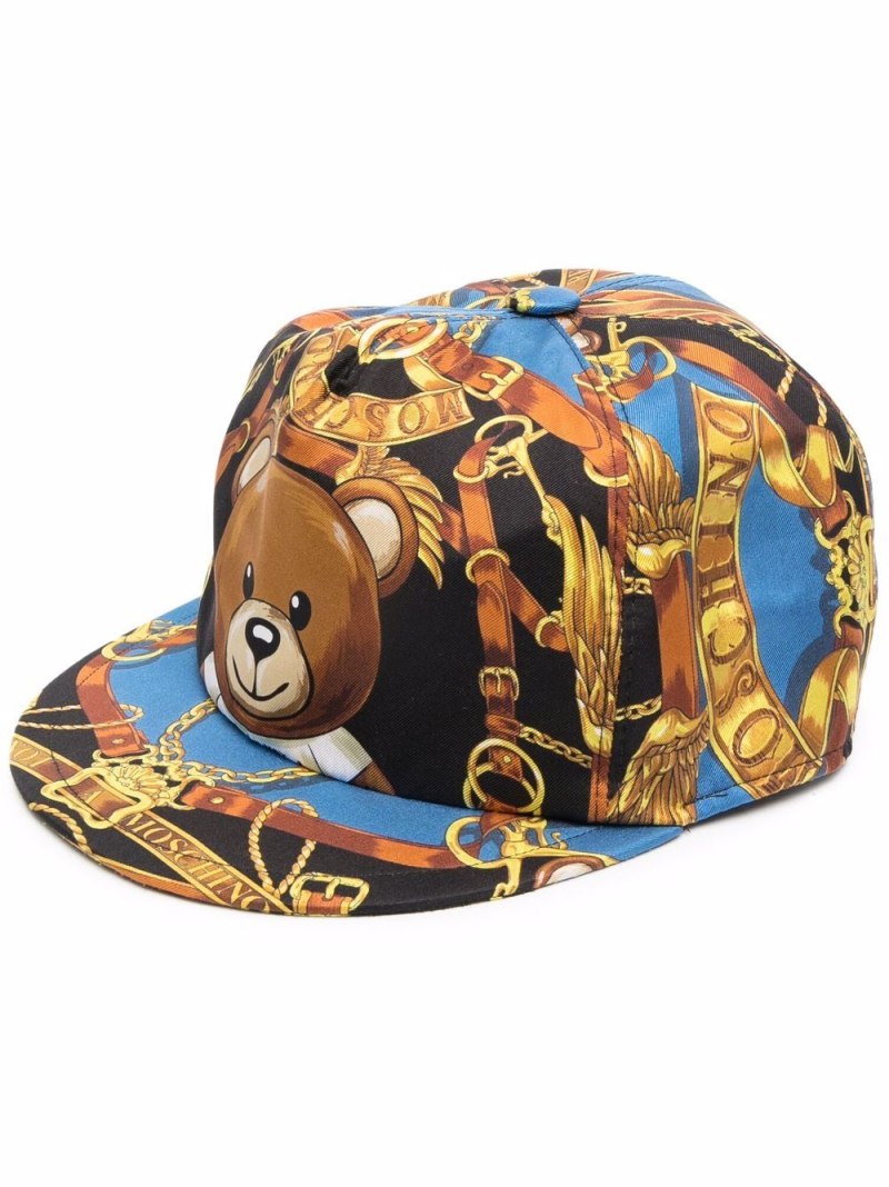 Moschino кепка с мишкой