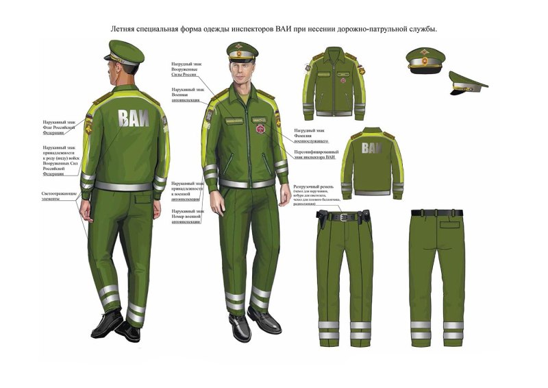 Повседневная Военная форма