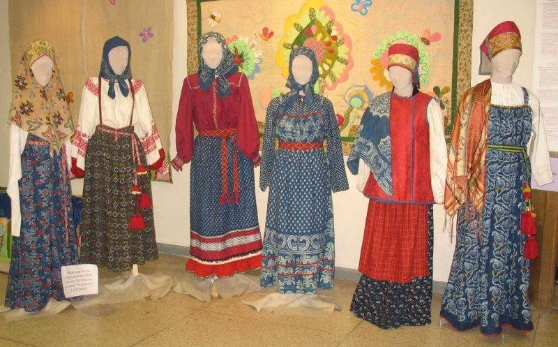 Русский народный костюм Ивановской области