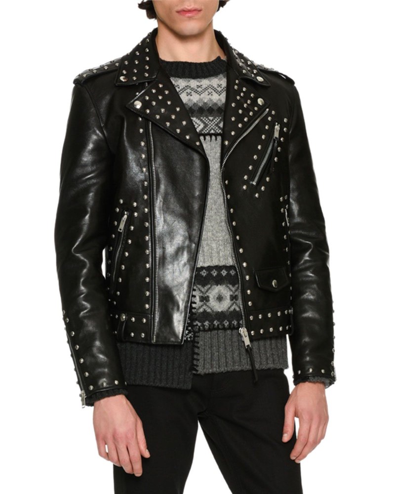 MCQUEEN Leather Jacket