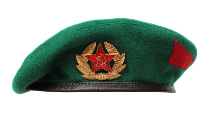 Пограничный зеленый берет