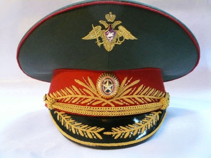 Фуражка Генерала майора РФ