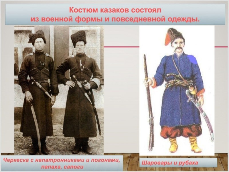 Традиционная одежда донских Казаков и казачек
