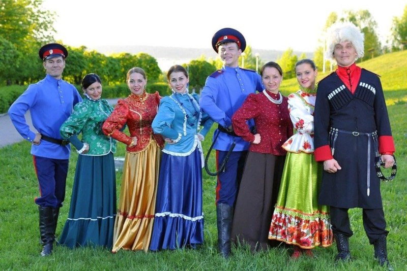 Одежда Донской казачки 19 века