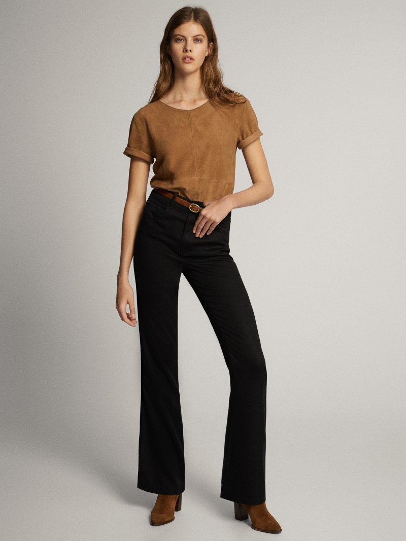 Брюки черные massimo Dutti