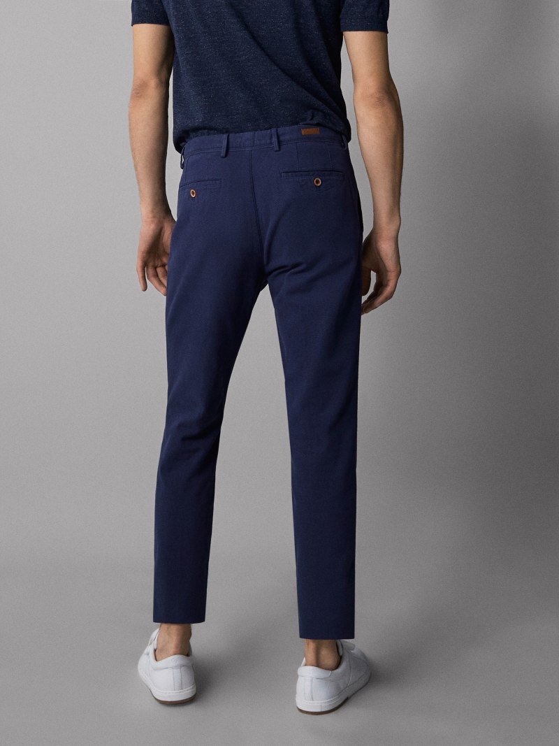Massimo Dutti Slim Fit брюки мужские
