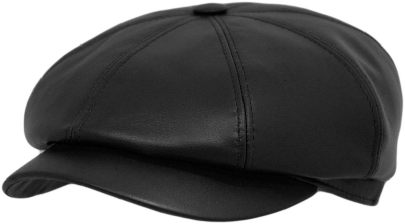 Кепка восьмиклинка черная 802 Black