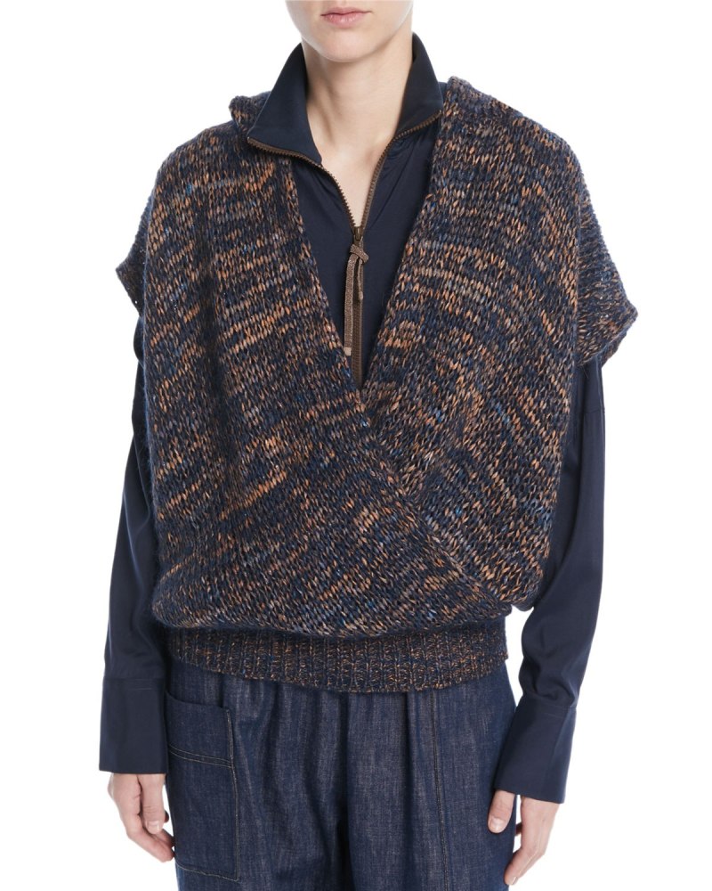 Brunello Cucinelli жилет вязаный