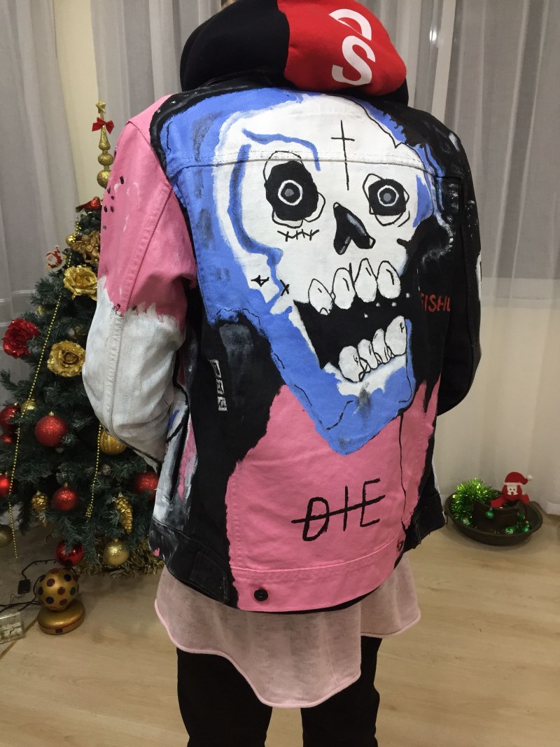 Never say die куртка Lil Peep