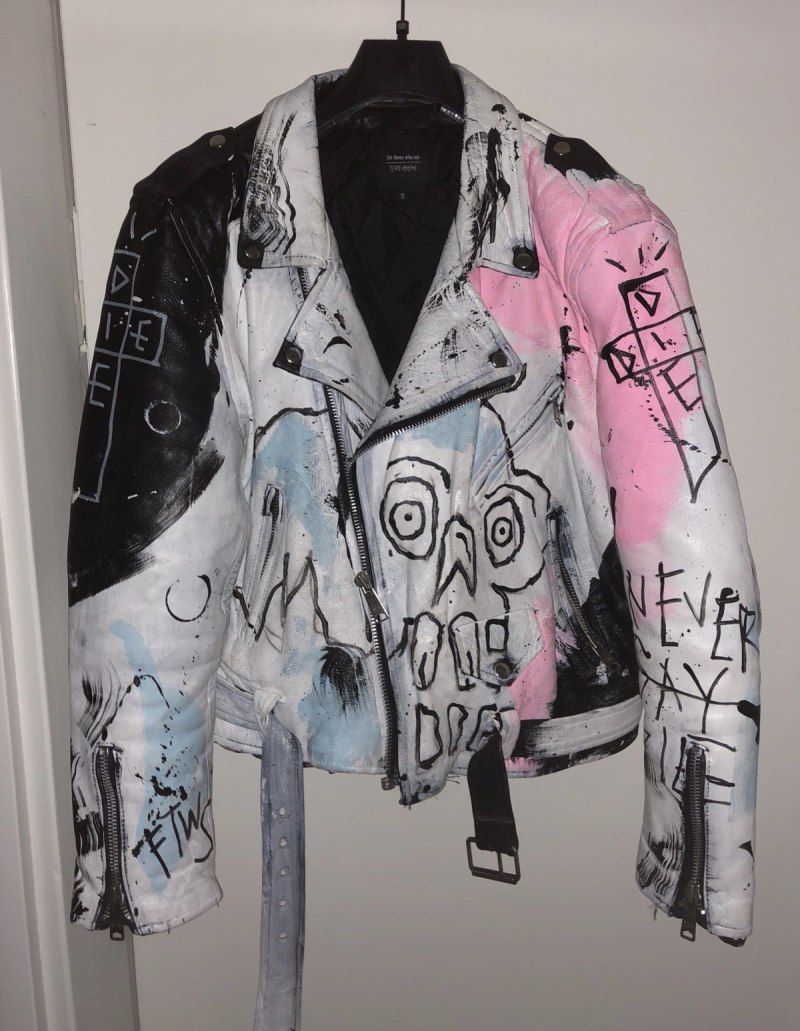 Never say die куртка Lil Peep