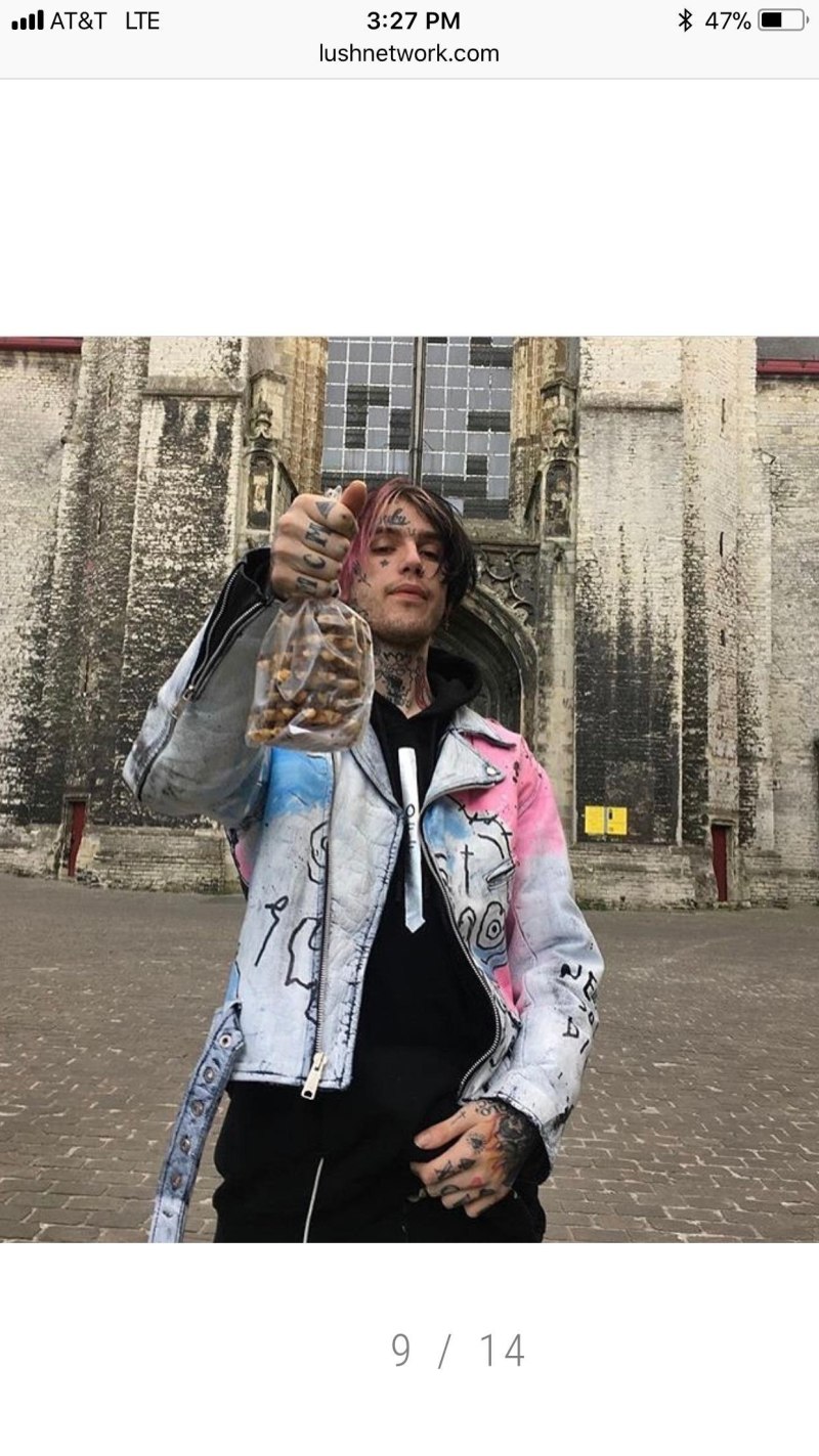 Кожанка Lil Peep