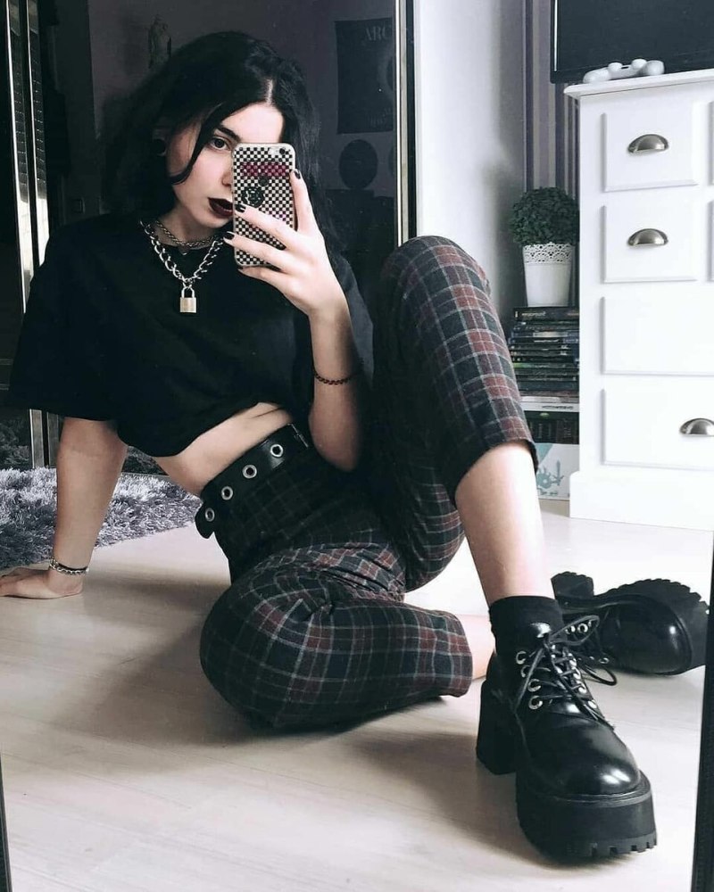 Goth outfit Грандж 2021