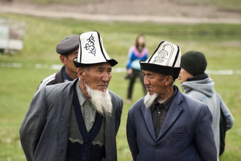 Кыргызская Национальная одежда Бакай калпак