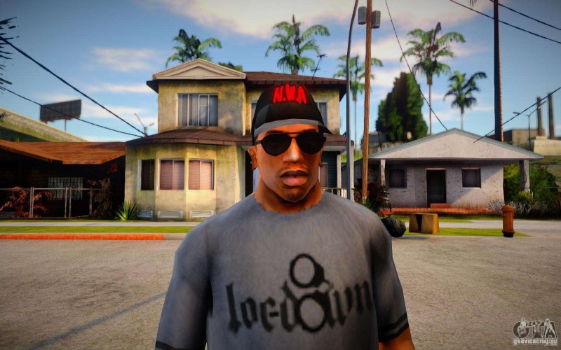 Grand Theft auto San Andreas кепка