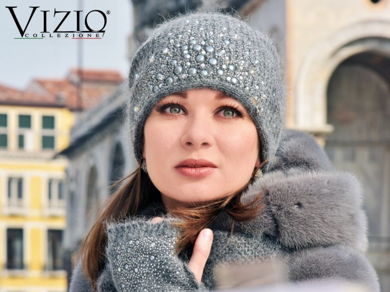 Шапки 2022 женские Vizio Италия