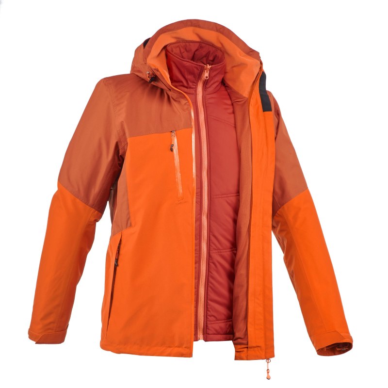 Мужская куртка для треккинга Rainwarm 500 3 в 1 Quechua