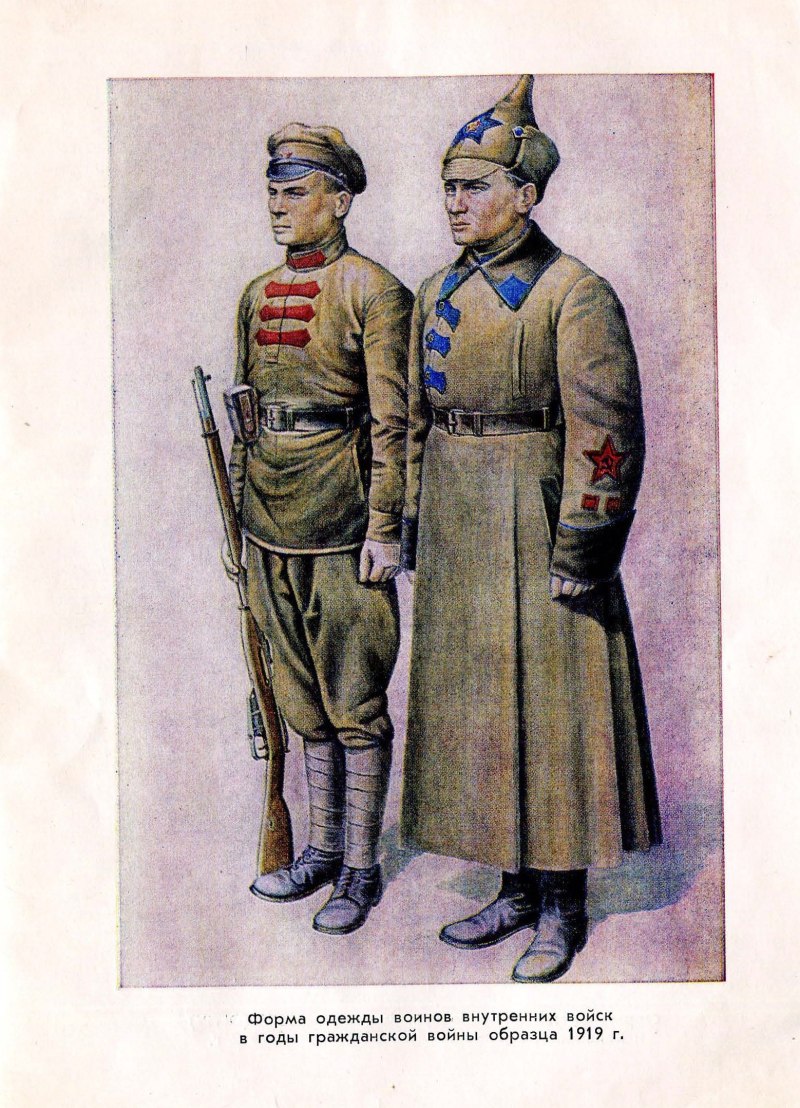 Военная форма РККА 1918