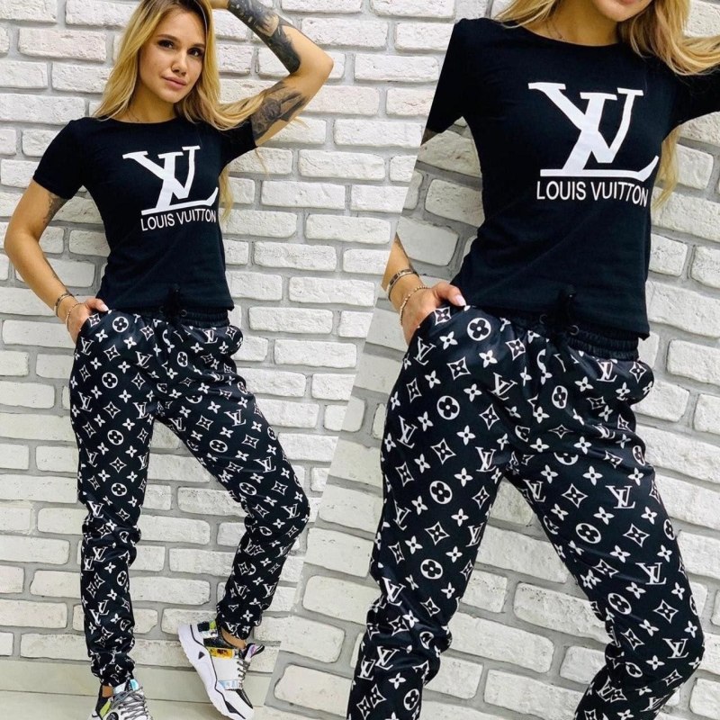 Костюм женский Луи Виттон спортивный тройка