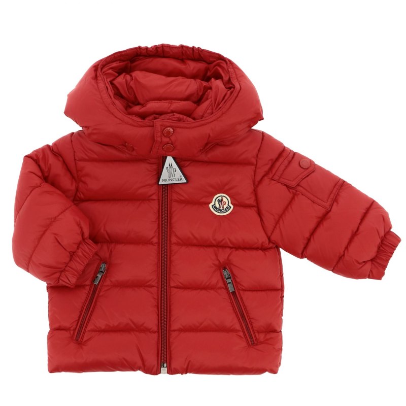 Moncler куртка детская красная