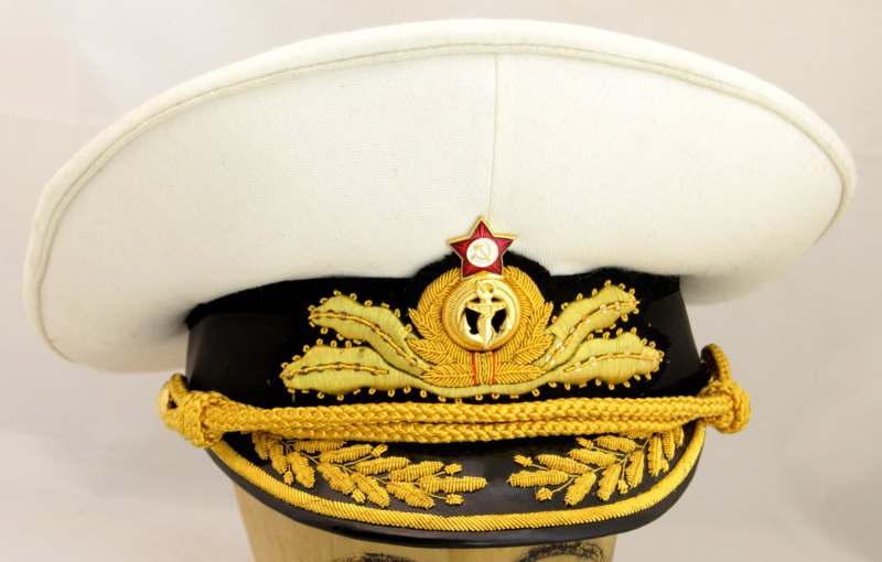 Фуражка Адмирала ВМФ СССР