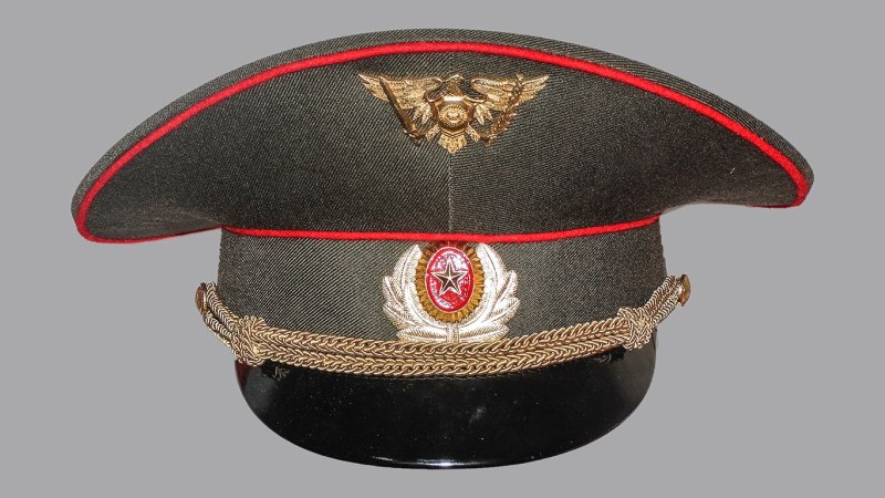 Фуражка лейтенанта МО РФ