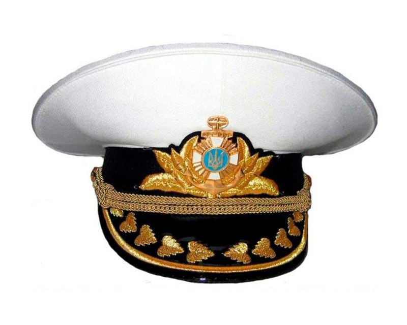 Фуражка ВМФ белая
