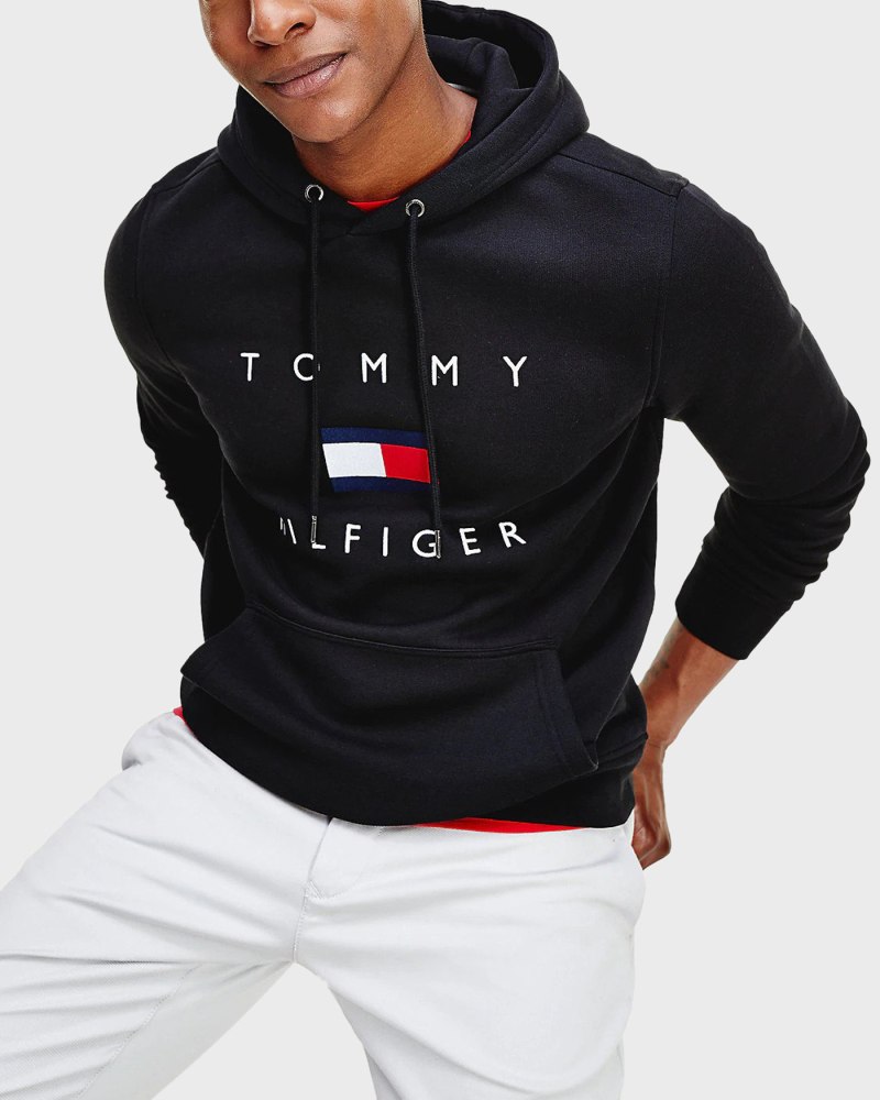 Худи Tommy Hilfiger мужская черная