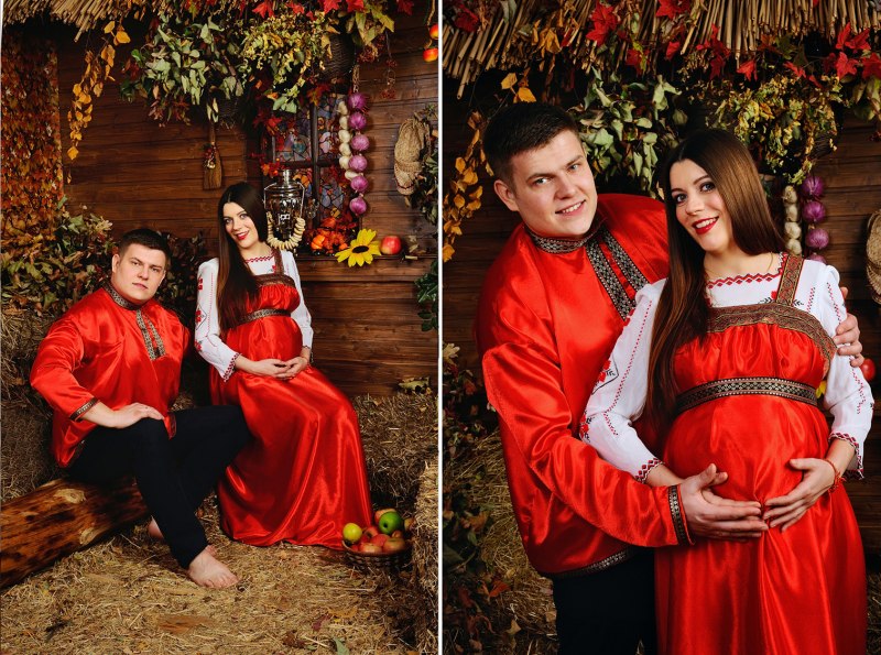 Фотосессия в русском народном стиле