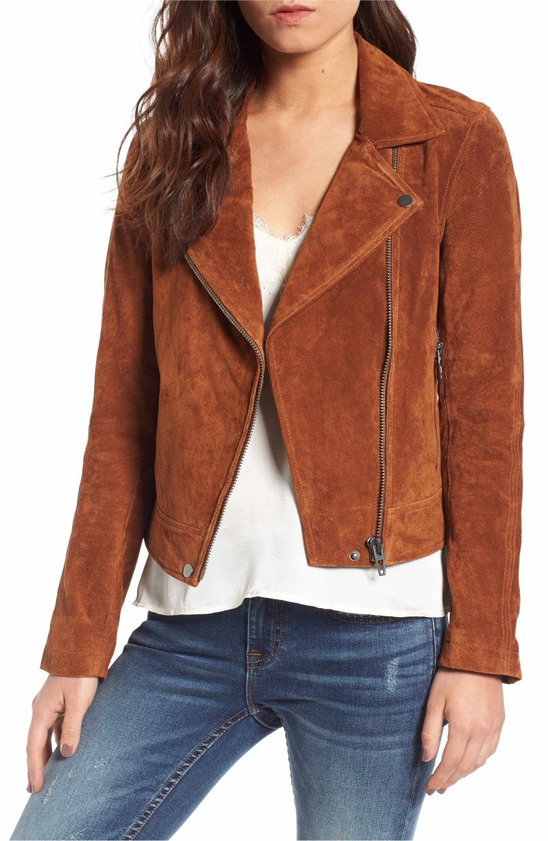 Куртка замшевая Allsaints Wilmont Suede Jacket bro в